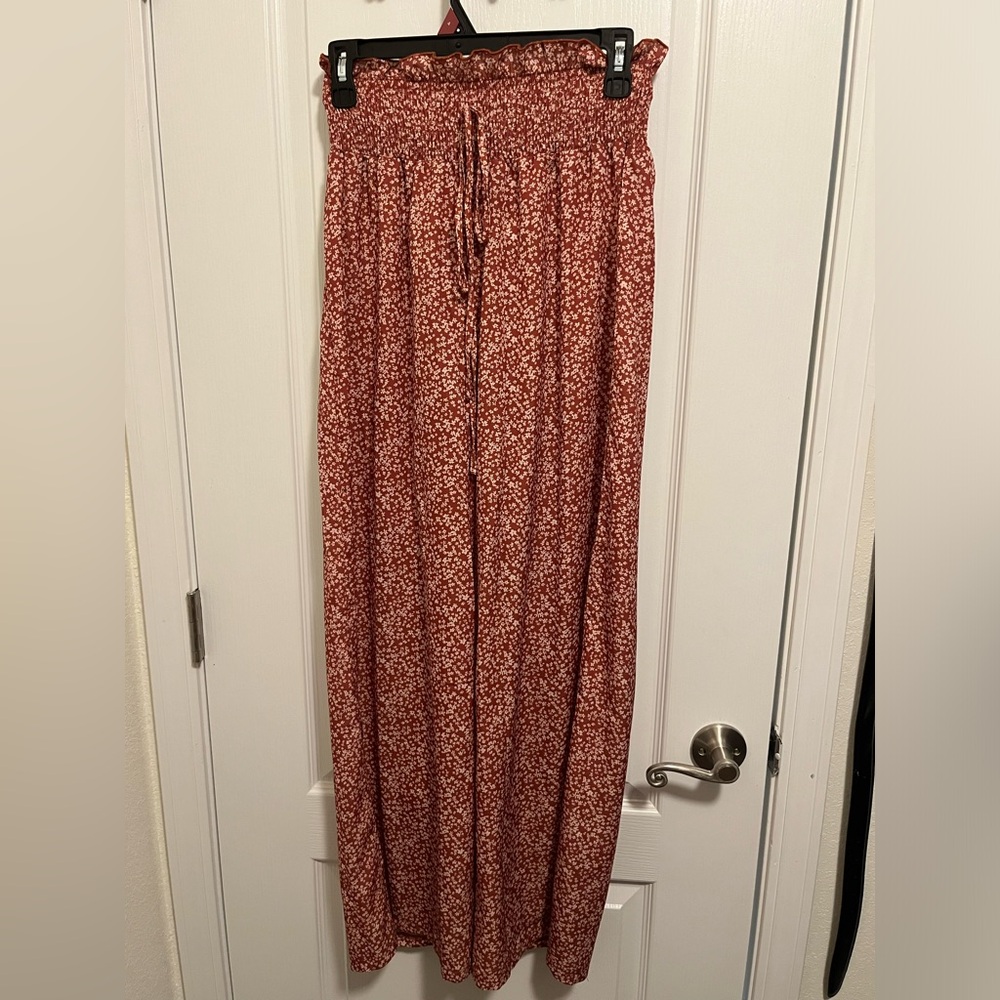 Floral Flowy Pants